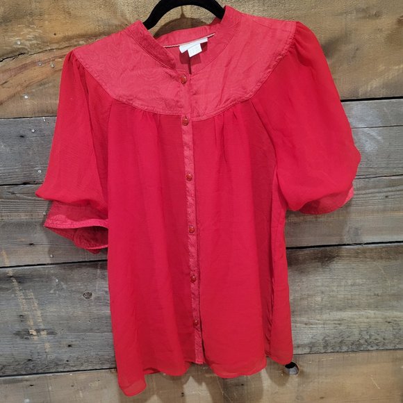 Maeve button up short sleeve shirt - Picture 1 of 6